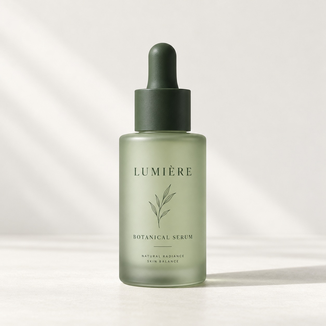 Botanical Hydrating Serum product photography (demo)